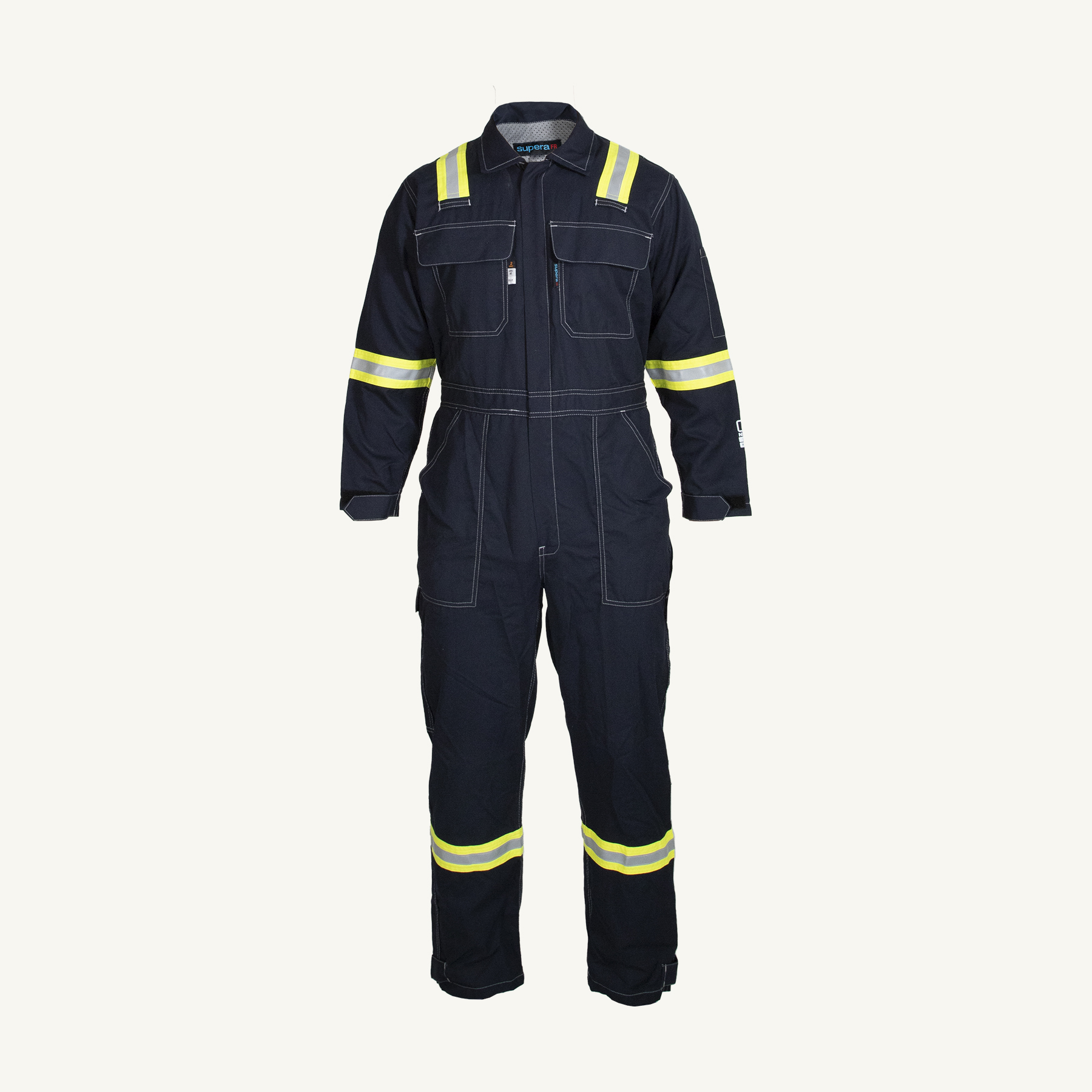 Superior Glove® Supera FR240CO Flame-Resistant ARC2 Vented Stretch Coveralls